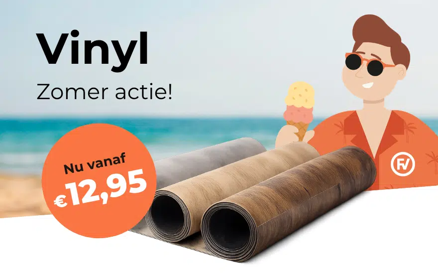 zomeractie vinyl banner